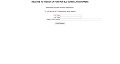 Desktop Screenshot of bldschedulers.com